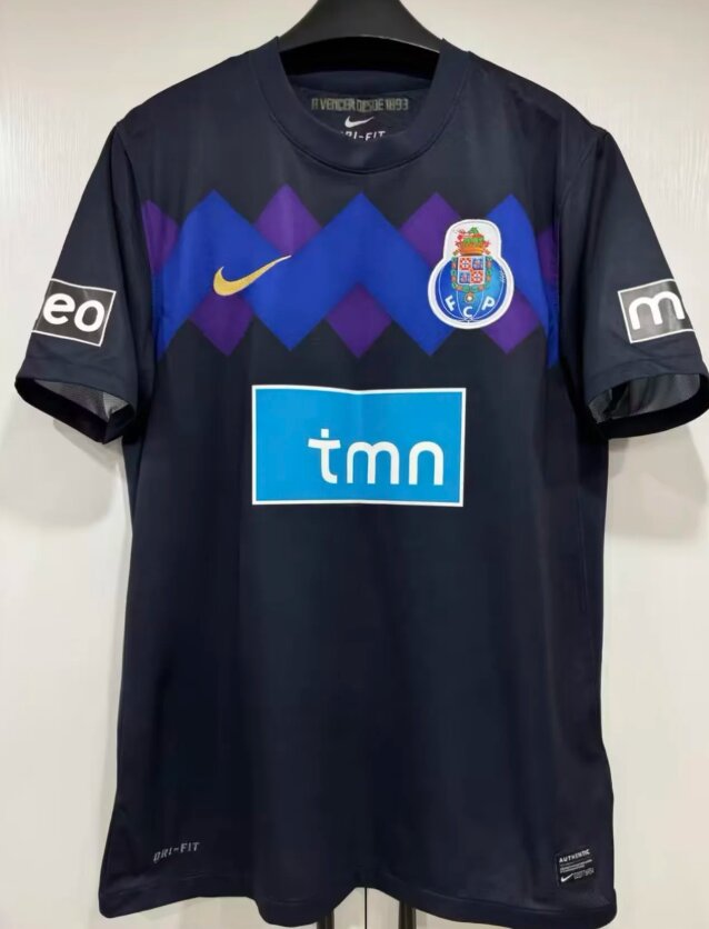 AAA Quality Porto 11/12 Away Black Soccer Jersey